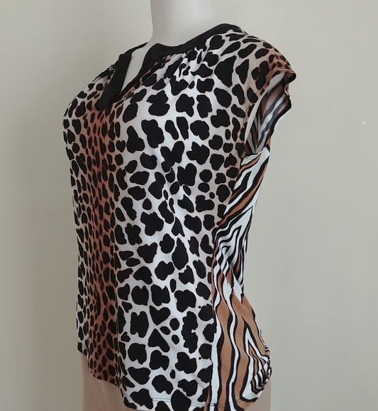 Animal Print Blouse - Picture 5 of 6
